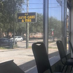 AA Auto Care & Tire - View from waiting area
