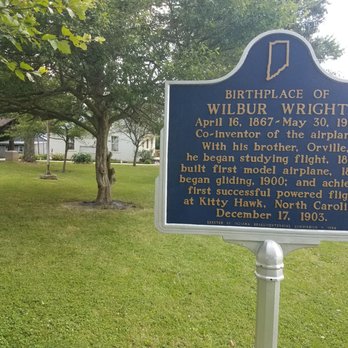 Wilbur Wright Birthplace - Landmarks & Historical Buildings Near Me - Hagerstown, Indiana Wilbur Wright Birthplace - Landmarks & Historical Buildings Near Me - Hagerstown, Indiana