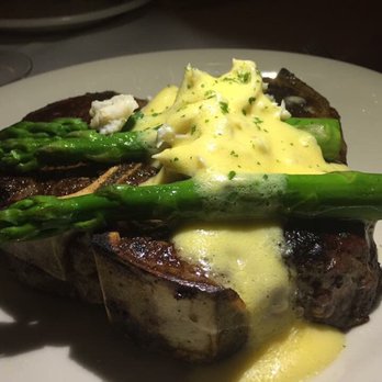 Bob's Steak & Chop House - Austin Downtown - Lump crab on porterhouse...it was tantalizing and buttery. - Steakhouses Near Me - Austin, Texas