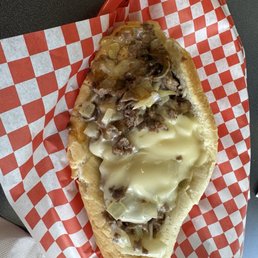 17. Mushroom Onion Cheesesteak belly buster 17. Mushroom Onion Cheesesteak belly buster