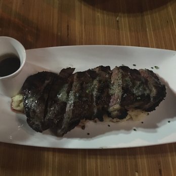 Barley Mac - Special – NY Strip on top a bed of cloud-like potatoes, plum sauce on the side. - Bars Near Me - Arlington, Virginia