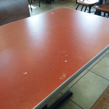 Jack in the Box - Dirty table 1 - Fast Food Near Me - Santee, California Jack in the Box - Dirty table 1 - Fast Food Near Me - Santee, California