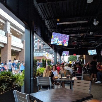 Yard House - View from patio - New American Near Me - Atlanta, Georgia Yard House - View from patio - New American Near Me - Atlanta, Georgia