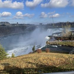 Cave of the Winds - View of falls and mist