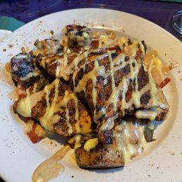 Blackened Chicken Scallop