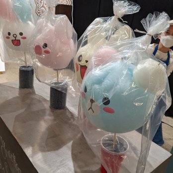 The Food District - Cotton candy characters at Blooming Cotton Candy - Food Stands Near Me - Mississauga, Ontario The Food District - Cotton candy characters at Blooming Cotton Candy - Food Stands Near Me - Mississauga, Ontario