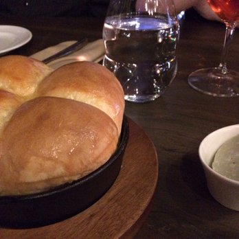 Atlas Steak + Fish - Pan bread and amazing blue cheese butter - Steakhouses Near Me - Edmonton, Alberta
