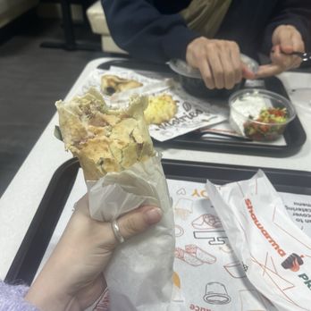Shawarma Press - Falafel Shawarma Wrap - Mediterranean Near Me - Irving, Texas