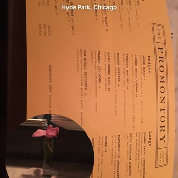The Promontory - The prices and drinks are pretty good. The food comes out beautifully - Bars Near Me - Chicago, Illinois