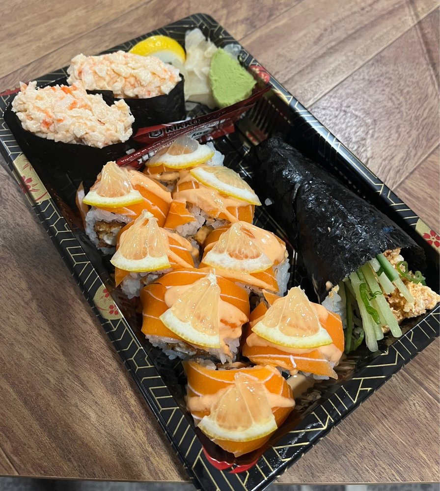Gorilla Eats Sushi