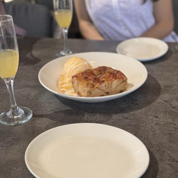 J. Alexander's - Mimosa and bread pudding. - American Near Me - Chandler, Arizona