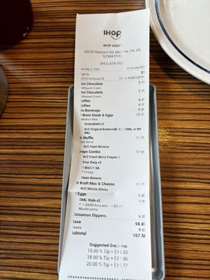 Menu photo 2 IHOP Menifee, CA Menu photo 2 IHOP Menifee, CA