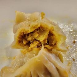 Curry & Momo Himalayan Restaurant - Inside the chicken momo