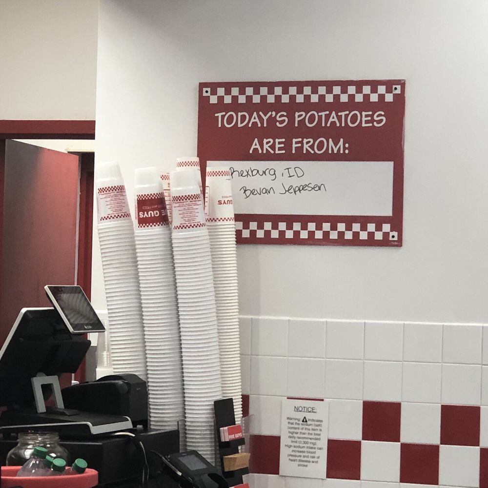 Five Guys - Love these facts - Burgers Near Me - Little Neck, New York Five Guys - Love these facts - Burgers Near Me - Little Neck, New York