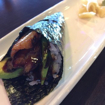 Tenji Sushi - Eel avacado hand roll - Sushi Bars Near Me - Mason, Ohio