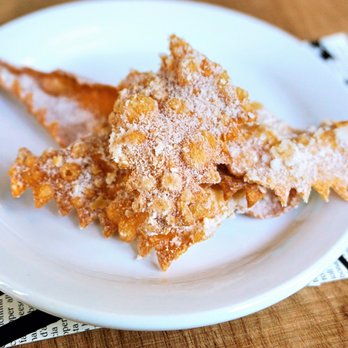 Di Beppe - Bill Comes with Free Small Plate of Chiacchiere: Italian dessert of thin fried pastries dusted with sugar. - Italian Near Me - Vancouver, British Columbia
