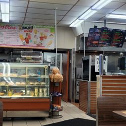 Tamales Mary - Ordering counter and they have a dessert case
