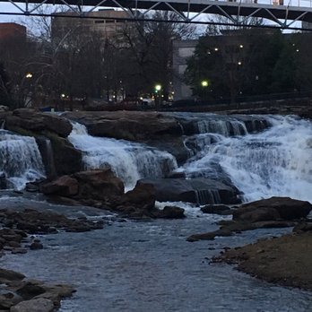 Falls Park - The bridge lit up! So cool! Falls park 2019 - Venues & Event Spaces Near Me - Greenville, South Carolina Falls Park - The bridge lit up! So cool! Falls park 2019 - Venues & Event Spaces Near Me - Greenville, South Carolina