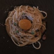 Photo of Crossroads - Los Angeles, CA, United States. Spaghetti Carbonara (gluten free option)