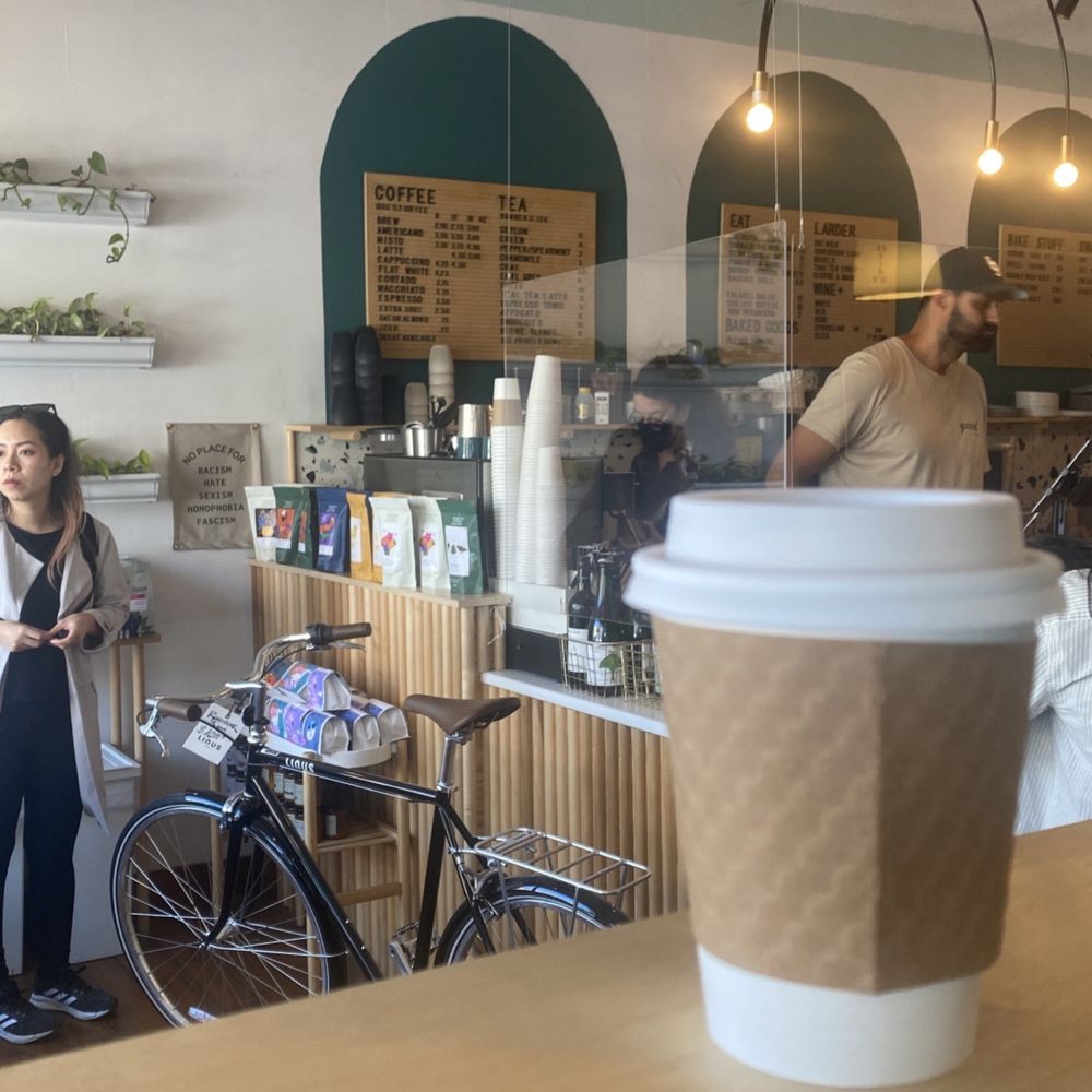 Beacon Bike + Brew - a coffee cup on a counter - Cafes Near Me - Prince Edward, Ontario Beacon Bike + Brew - a coffee cup on a counter - Cafes Near Me - Prince Edward, Ontario