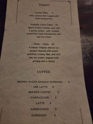 Menu photo 7 Barkada Social Club Astoria, NY
