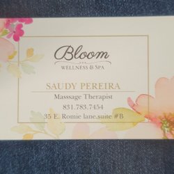 Bloom Wellness & Spa - Amazing massage therapist!! Highly recommend her for your we wellness needs.