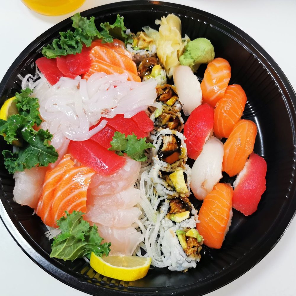 Sushi Take Out Enjoy - x-small sushi,sashimi and roll combo for 40 bucks. - Sushi Bars Near Me - Flushing, New York Sushi Take Out Enjoy - x-small sushi,sashimi and roll combo for 40 bucks. - Sushi Bars Near Me - Flushing, New York