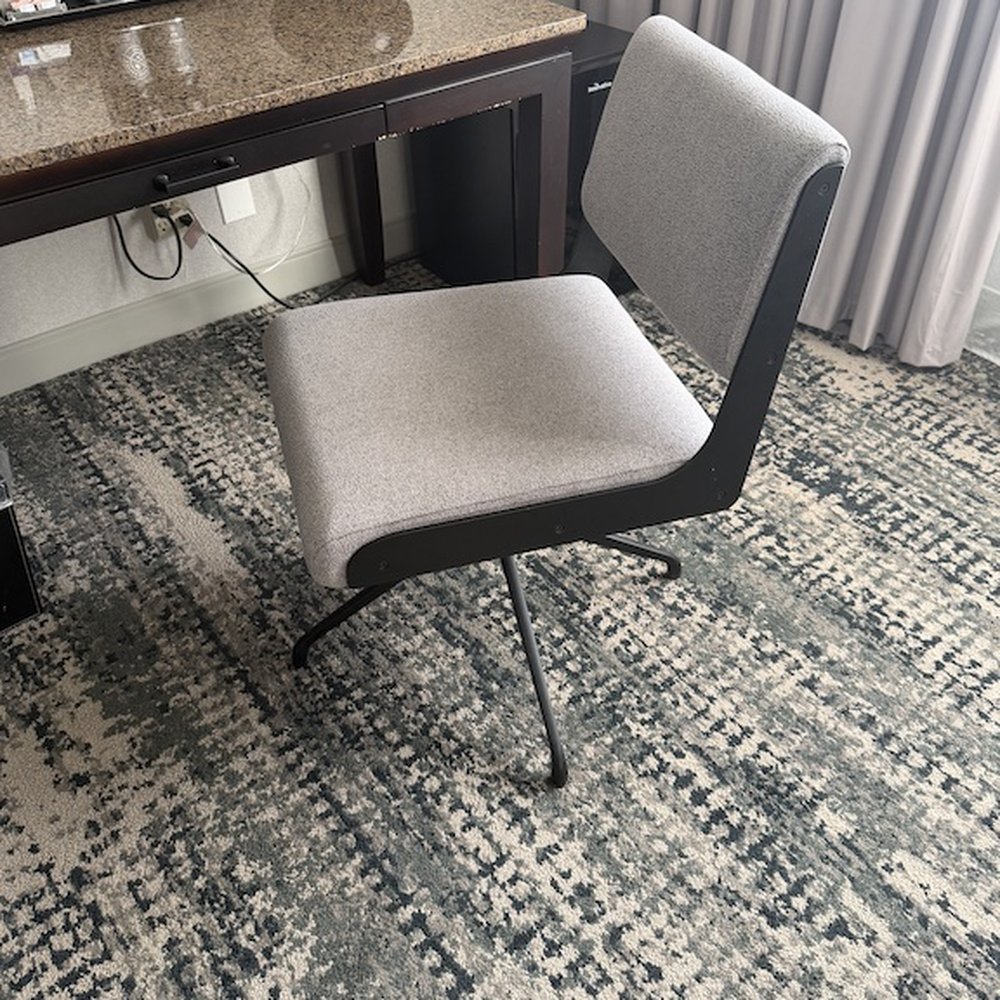 Hotel Fera Anaheim, a DoubleTree by Hilton - Chair is heavy and has no wheels. - Hotels Near Me - Orange, California Hotel Fera Anaheim, a DoubleTree by Hilton - Chair is heavy and has no wheels. - Hotels Near Me - Orange, California