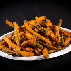 Lucky Boy - Homemade fried zucchini