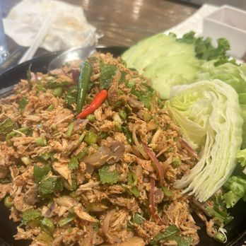 Bhan Mae Vane - Laab Gai Salad (Lao Chicken Salad) - Thai Near Me - Alameda, California