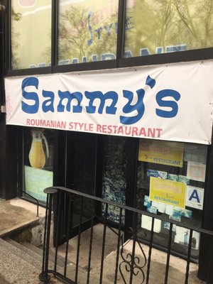 Photo of Sammy's Roumanian Steakhouse - New York, NY, US. Storefront