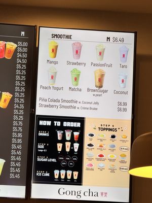 Menu photo 2 Gong Cha Camp Springs, MD Menu photo 2 Gong Cha Camp Springs, MD
