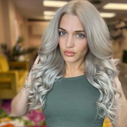 The District Hair Lounge - Global lightening with I-Tip extensions by Jasmine