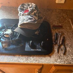 Items left behind by vandal