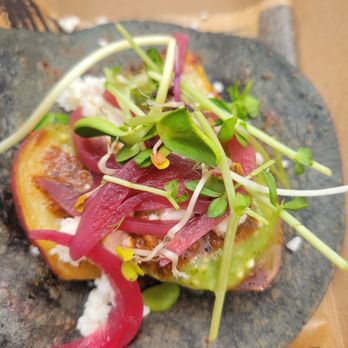 Corazon Cocina Sur - Sweet Potato Taco - Mexican Near Me - Carpinteria, California Corazon Cocina Sur - Sweet Potato Taco - Mexican Near Me - Carpinteria, California