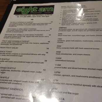 Eight AM - New American Near Me - San Francisco, California
