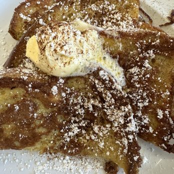 The Serving Spoon - French toast. Simple and good. But the warm syrup tho! - Breakfast & Brunch Near Me - Inglewood, California