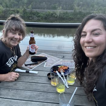 The Standard - Patio seating on the Beaver River - Bars Near Me - Beaver, Pennsylvania
