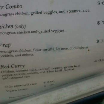 UCSD Farmer's Market - LemonGrass Chicken Booth Menu - Farmers Market Near Me - La Jolla, California UCSD Farmer's Market - LemonGrass Chicken Booth Menu - Farmers Market Near Me - La Jolla, California