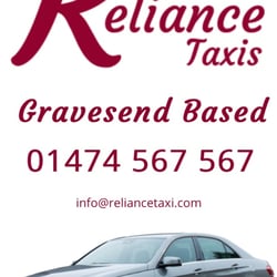 Reliance Taxis - Main Website Page.