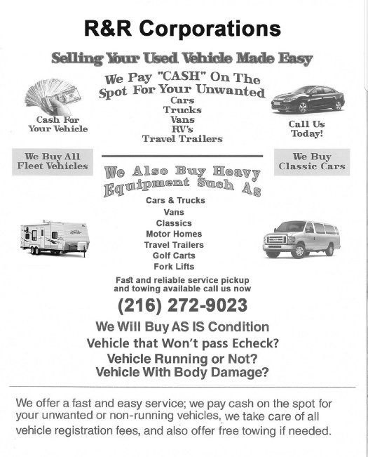 R & R CORPORATION Updated October 2024 8055 Broadview Rd, Broadview