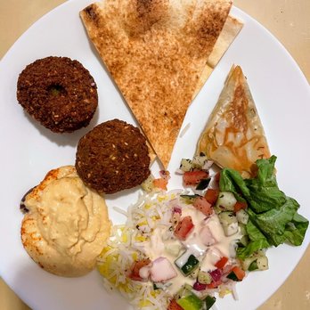 Mediterranean Grill - 65. Two Piece Spinach Pie 33. Falafel Plate - Mediterranean Near Me - Cambridge, Massachusetts Mediterranean Grill - 65. Two Piece Spinach Pie 33. Falafel Plate - Mediterranean Near Me - Cambridge, Massachusetts