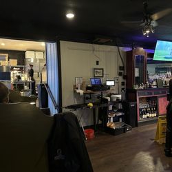 Rossville Pizza Company - The view from our cozy corner.
