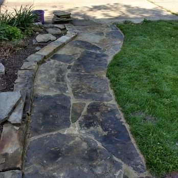 Enriquez C-U Services - a stone path in the front yard - Landscaping Near Me Enriquez C-U Services - a stone path in the front yard - Landscaping Near Me