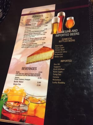 Menu photo 1 Hayashi Midtown Lubbock, TX