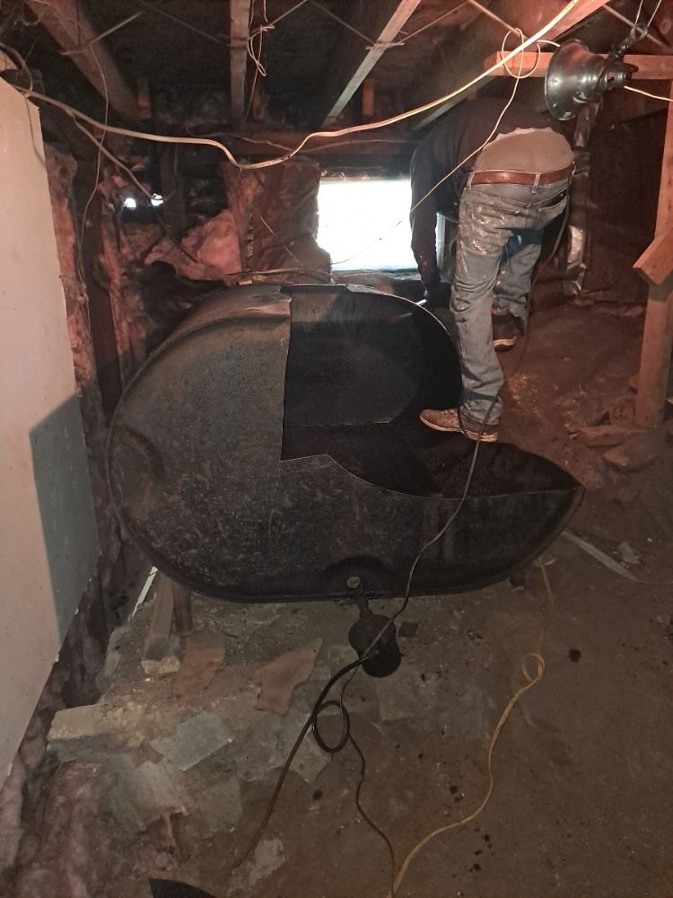 Slide of OIL TANK REMOVAL