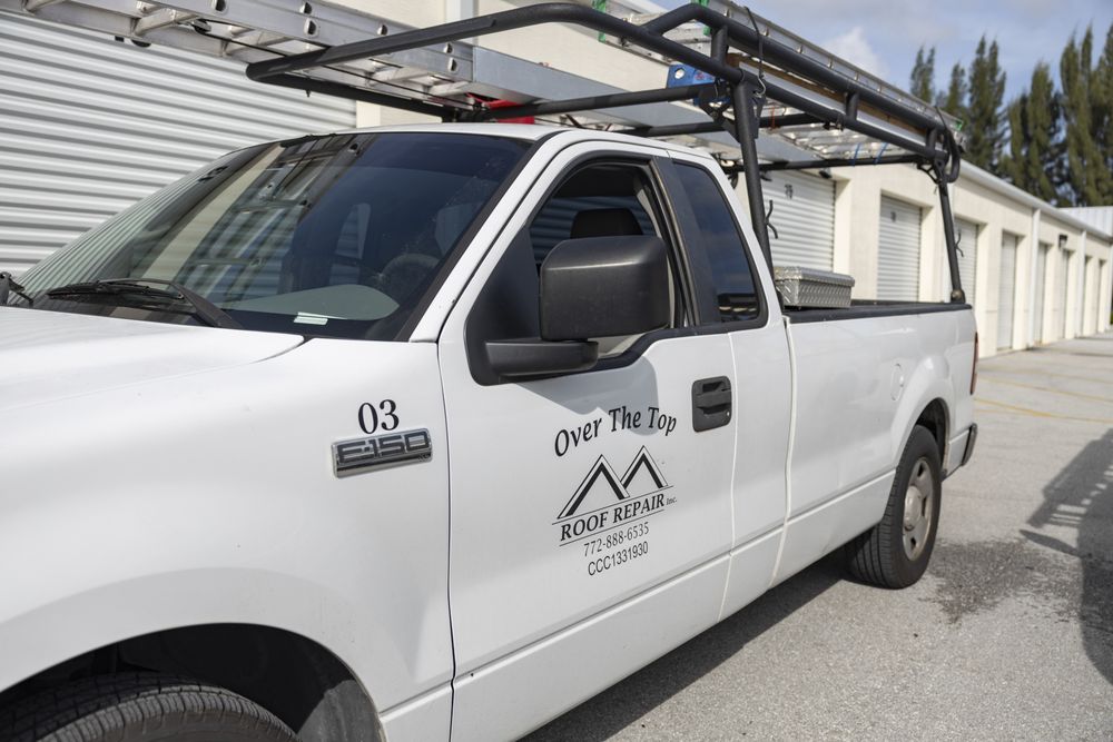 Slide of Over the Top Roof Repair