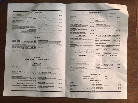 Menu photo 6 Countryside Pizza & Grill Veneta, OR