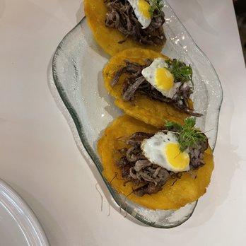 YUCA 105 - Toatones with vaca frita - Cuban Near Me - Miami Beach, Florida YUCA 105 - Toatones with vaca frita - Cuban Near Me - Miami Beach, Florida