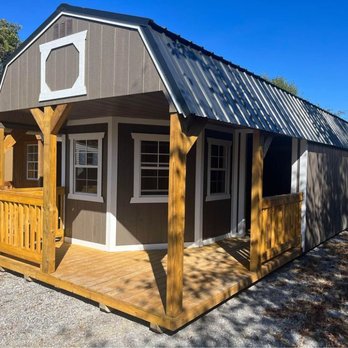 Backyard Sales - 12x32 Deluxe Cabin. - Sheds & Outdoor Storage Near Me - Rossville, Georgia Backyard Sales - 12x32 Deluxe Cabin. - Sheds & Outdoor Storage Near Me - Rossville, Georgia
